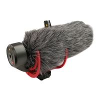 RODE VideoMic GO Microphone directionnel super cardio de Microphone léger sur caméra avec pare-brise antichoc pour caméscope DSLR DV