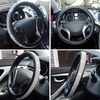 Roman Shinning Crystal Housse de volant de voiture en cuir souple avec de beaux strass Cool Auto Accessoires