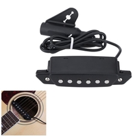 Rosace magnétique EQ égaliseur préampli micro pour 39" à 42" guitare acoustique Folk
