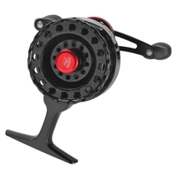 Roue de moulinet de pêche à la mouche avec moulinets de pêche en plastique lisses à pied élevé pour la pêche sur glace