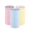 Rouleau de papier thermique couleur 57 * 30mm (2.17 * 1.18in) Papier photo de reçu de facture Impression transparente pour imprimante thermique de poche PeriPage A6 pour mini-imprimante photo PAPERANG P1 / P2,  3 rouleaux
