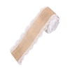 Rouleaux de toile de jute naturels de rouleau de lin en dentelle faits main bricolage largeur 2m 50mm