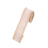 Rouleaux de toile de jute naturels de rouleau de lin en dentelle faits main bricolage largeur 2m 50mm