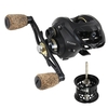 Roulements à billes 18 + 1 moulinet de pêche Baitcasting avec bobines profondes peu profondes 6.3: 1 rapport de vitesse moulinet de pêche d