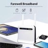 Routeur sans fil 300M vertical,  réseau complet,  à travers toute la paroi,  routeur portable CPE de qualité industrielle 2.4G,  alimentation électrique de l