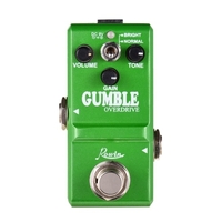 Rowin LN-315 Dumble Pedal Gumble Guitar Effect Pedal Round and Smooth Overdrive Effect Pedal for Electric Guitar