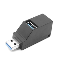 Répartiteur USB3.0 HUB USB 3 ports séparateur USB3.0 haute vitesse Mini Portable USB2.0 USB3.0 Transmission de données pour ordinateur Portable PC