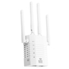 Répéteur WiFi 1200 Mbps amplificateur de Signal WiFi 2.4 GHz 5 GHz amplificateur de Signal sans fil double fréquence avec 4 antennes prise américaine blanche