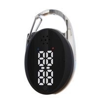 Répulsif anti-moustique acoustique à trois vitesses Type de crochet Rechargeable USB intérieur extérieur physique portable anti-moustique avec affichage de l