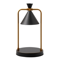 Rétro métal aromathérapie cire fusion lampe en continu gradation sans fumée chambre parfum bougie fusion lampe de Table