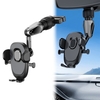 Rétroviseur support pour téléphone Flexible voiture support pour téléphone 360° réglable support de téléphone pour voiture mains libres conduite sûre