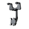 Rétroviseur support pour téléphone pour voiture multifonctionnel rétractable voiture support pour téléphone 360° rotatif une main opération