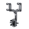 Rétroviseur support pour téléphone voiture support de téléphone support de téléphone support de téléphone avec Clips de Rotation à 360 °