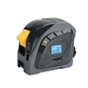 Ruban à mesurer laser,  télémètre laser numérique 2 en 1 avec écran LCD,  mesure laser 40 m,  ruban à mesurer 5 m,  zone de mesure/volume/distance/circonférence de Pythagore jaune impérial