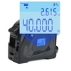 Ruban à mesurer laser,  télémètre laser numérique 2 en 1 avec écran LCD,  mesure laser 40 m,  ruban à mesurer 5 m,  zone de mesure/volume/distance/circonférence de Pythagore Noir impérial