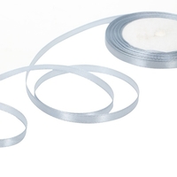Ruban de satin de soie de largeur de 25 verges / petit pain 6mm