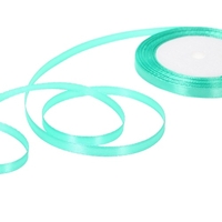 Ruban de satin de soie de largeur de 25 verges / petit pain 6mm