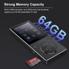 RUIZU D11 8GB Lecteur MP3 MP4 Lecteur de musique BT Radio FM Enregistreur vocal Fente pour carte TF 3.5mm Écouteur Micro intégré Haut-parleur Support Chronomètre Calendrier Réveil Podomètre