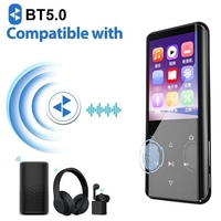 RUIZU D25 BT MP3 Portable Music Video Player HiFi Sound Music Player Écran 2, 4 pouces