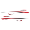 RV Camper Universal Body Sticker DIY Stripes Image Decal Sticker Décoration pour caravane remorque