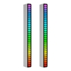 RVB Sound Control Rhythm Lights 32 LED 18 Couleurs Mode Spectre Audio 5 Niveaux de Vitesse 4 Niveaux de Luminosité TYPE-C USB Portable Lumière d