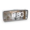 Réveil numérique,  écran miroir à LED de 5, 1 