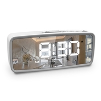 Réveil numérique,  écran miroir à LED de 5, 1 