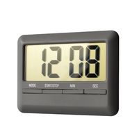 Réveil numérique LCD minuterie grand temps compte à rebours manuel pour cuisine douche étude chronomètre cuisine magnétique horloge électronique