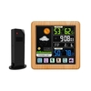 Réveil sans fil de station météo à écran LCD couleur tactile