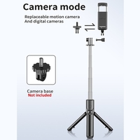 S03 Mini Selfie Stick Bluetooth 4.0 Sans Fil Alliage D