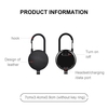 S25 Mini Enregistreur Vocal Portable Porte-clés Rectangle Numérique Dictaphone USB Enregistreur de Son Audio Micro Enregistreur Activé MP3 pour Réunion Carte TF 8G / 16G / 32GB