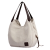 Sac à bandoulière en toile pour femme Sac à main multi-poches Vintage Totes Hobo Bags