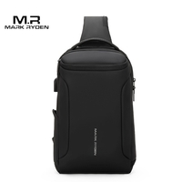 Sac à bandoulière simple pour hommes,  grande capacité