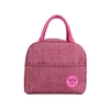 Sac à lunch isolé sacs isothermes frais sac à main étanche Portable fermeture éclair thermique Bento sacs à lunch avec impression de dessin animé
