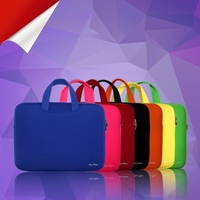 Sac à main manchon souple pochette porte-documents pochette pour 14 pouces 14" Ultrabook Laptop Notebook Portable