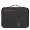 Sac à main universel pour ordinateur portable professionnel de 13 pouces,  poignée en PU de protection multicouche étanche