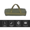 Sac à outils en toile multifonction avec fermeture à glissière Sac utilitaire polyvalent Sac cylindrique avec poignée de transport Sac à fermeture à glissière en toile Pochette à outils Fourre-tout