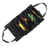 Sac à outils enroulable en toile,  organisateur d