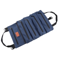 Sac à outils enroulable en toile,  organisateur d