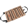 Sac à outils enroulable en toile,  organisateur d