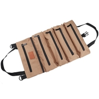 Sac à outils enroulable en toile,  organisateur d