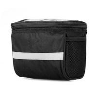 Sac avant isolé pour vélo avec bande réfléchissante