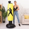 Sac de boxe gonflable en PVC de 5, 2 pieds sac de boxe gonflable sac de cible de boxe de remise en forme