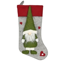 Sac de cadeau de chaussettes de Noël pour la décoration de fête de Noël