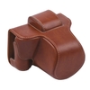 Sac de caméra de protection en cuir PU Vintage avec remplacement de sangle pour Fujifilm XT200