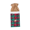 Sac de couverture de bouteille de vin de Noël Bonhomme de neige du père Noël