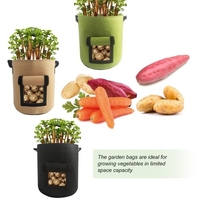 Sac de culture de pommes de terre,  sacs de plantation de jardin,  sacs de jardinière de légumes,  pot de tissu d