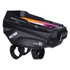 Sac de guidon de vélo à écran tactile étanche avant cadre tube supérieur pochette de vélo grande capacité vélo sac de rangement avant pour grand écran de 6, 7 pouces