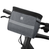 Sac de guidon de vélo panier de vélo avant avec poche en maille Isolation froide et chaude sac de rangement avant de vélo pochette de téléphone transparente tactile