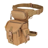 Sac de jambe de baisse imperméable à la taille de la cuisse sacs pochette pour voyager randonnée cyclisme camping